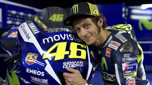 Valentino Rossi e la sua Yamaha http://goo.gl/6bCthp